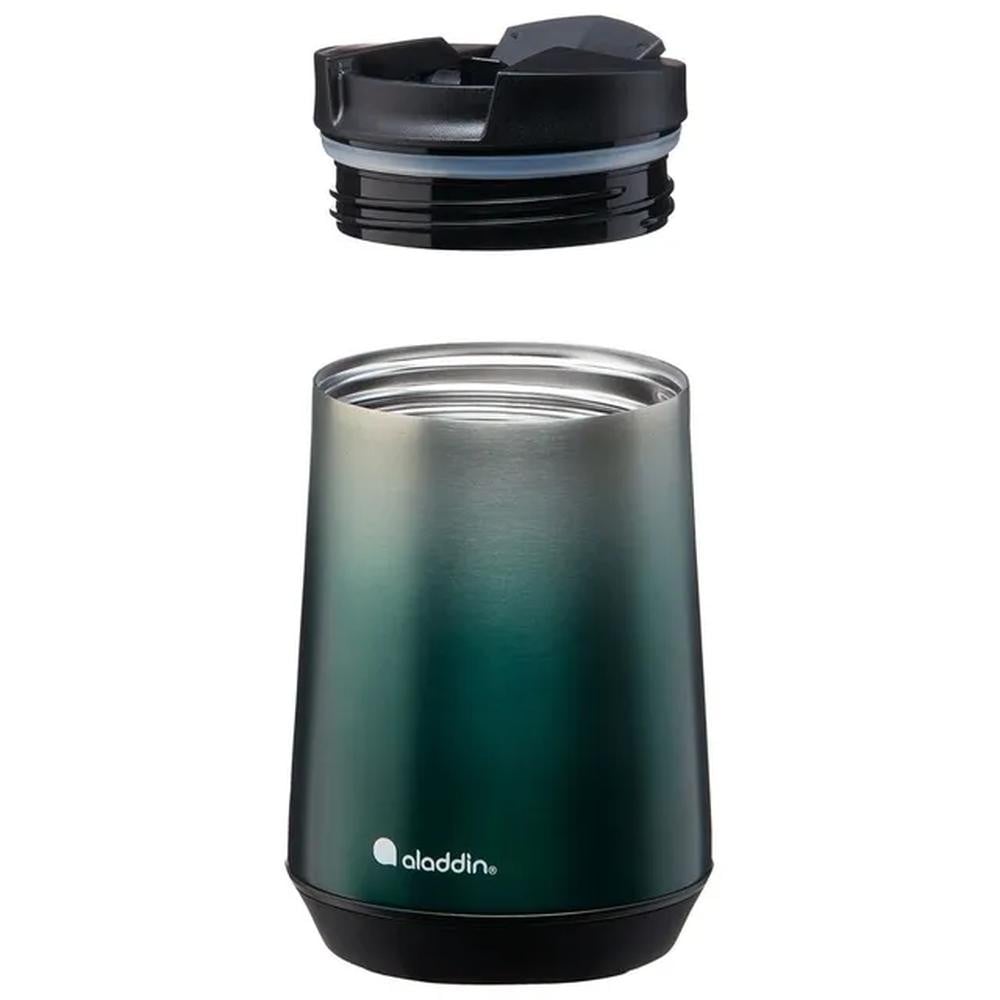Aladdin Espresso Mug Stainless Steel 0.25L Gradient Green - Leakproof Travel  Coffee Mug, BPA-Free, Dishwasher Safe, Fits Most Coffee Machines -  10-10422-002