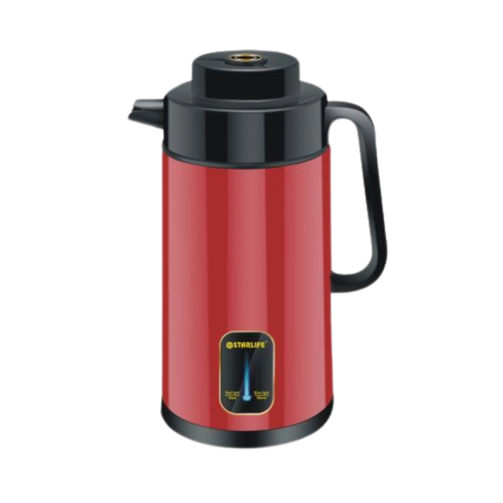 STARLIFE 3.20L 2IN1 KETTLE 1500W RED AND BLACK SL-366PLUS - Image 2