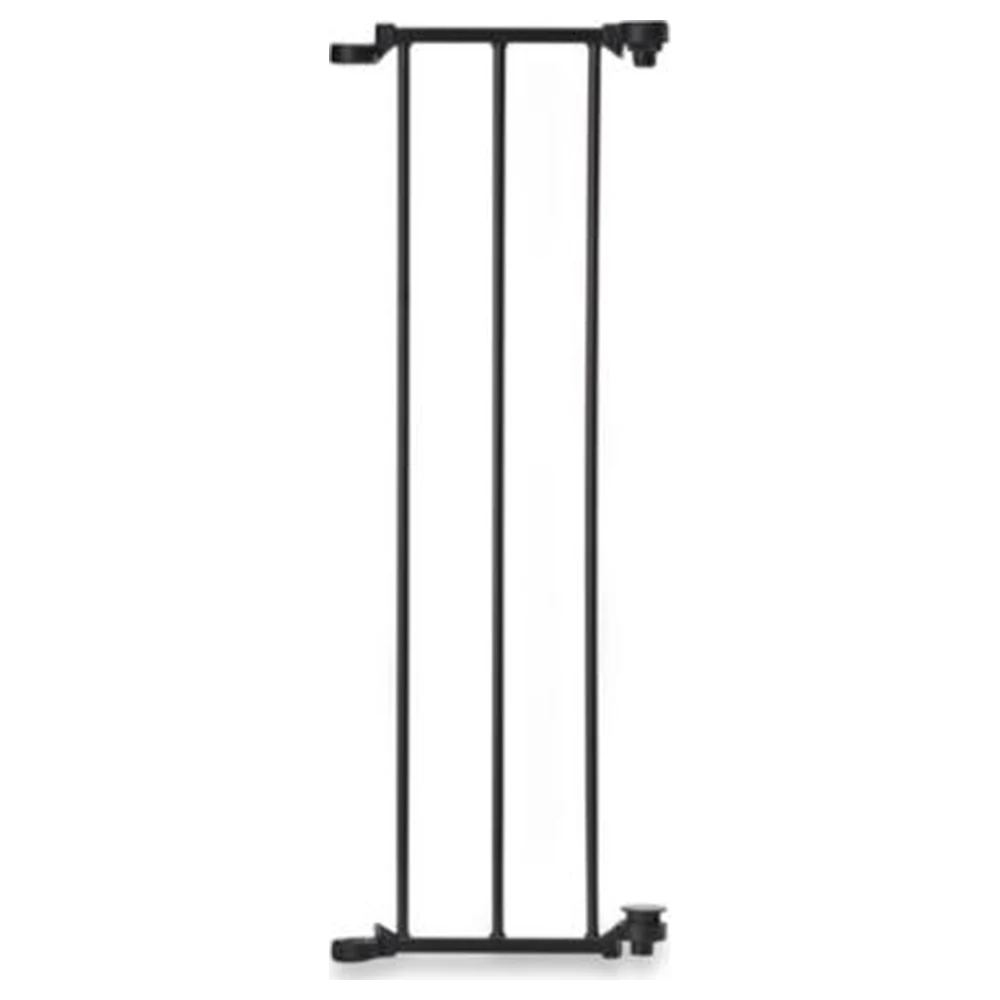 KidCo 9 Inch Black Steel Gate Extension for Auto Close ConfigureGate and HearthGate, Add-On Section for a Custom Fit Baby Gate - G4301