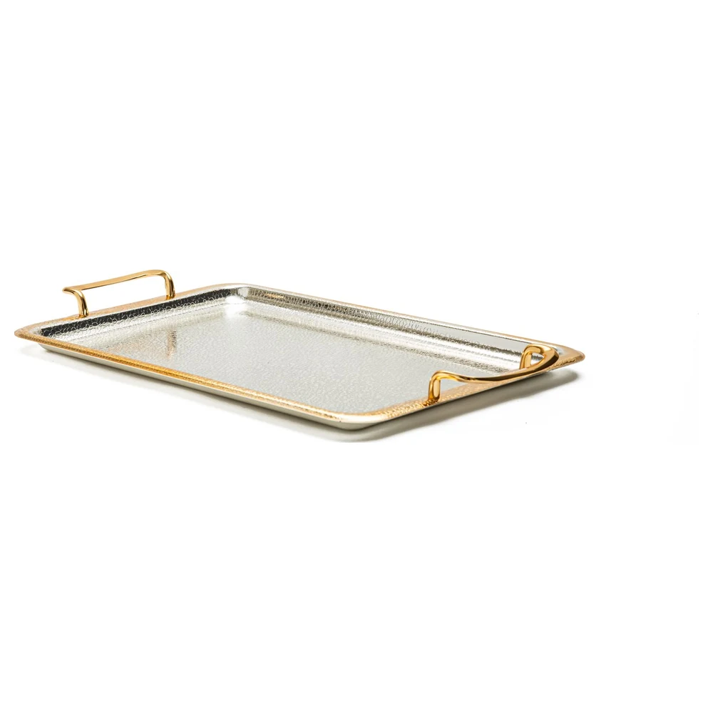 Zolten Silver Plated Rectangular Serving Tray, 34.5 cm - ZL2013954 - Image 2