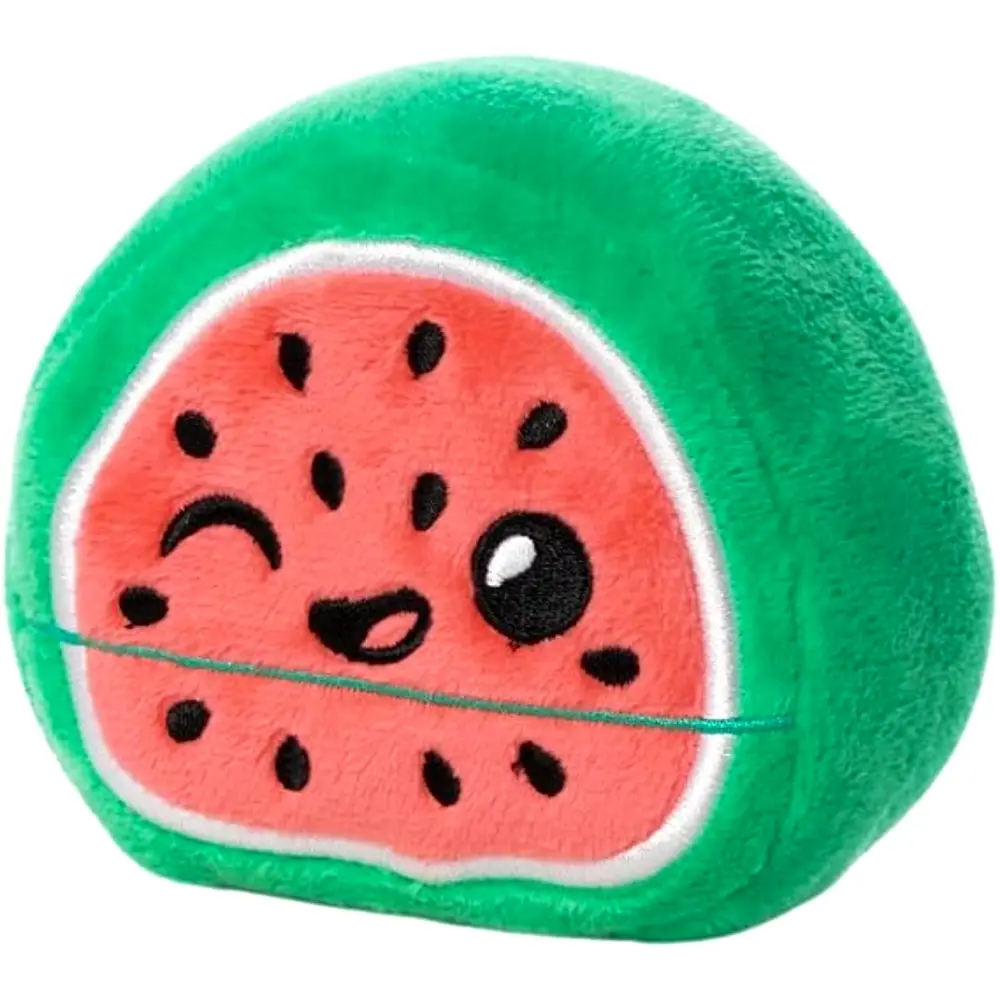 Manhattan Toys LEGO Duplo Watermelon Plush Character Toy, Soft Collectible Fruit Doll for Kids, Cute Room Decor, Gift for Boys & Girls, Stuffed Figure, Multicolour - 353820LL