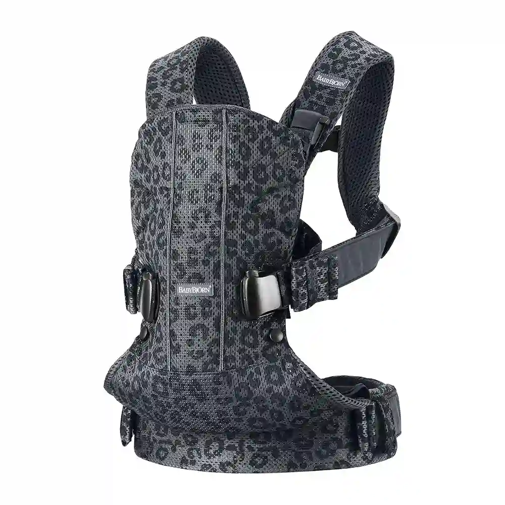 BabyBjorn Baby Carrier One Air 3d Mesh Anthracite Leopard - BJ098078