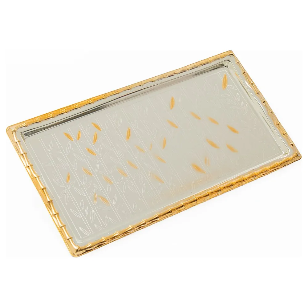 Zolten Silver Plated Rectangular Serving Tray, 32 cm - ZL2013989 - Image 2