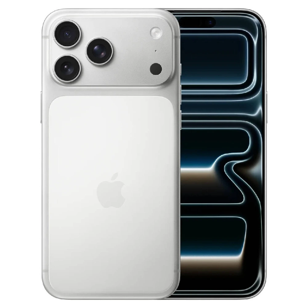 Apple iPhone 17 Pro Max 256GB Silver 6.9-inch Super Retina XDR Display, A19 Pro Chip, 48MP Pro Camera, 5G, eSIM, Middle East Version