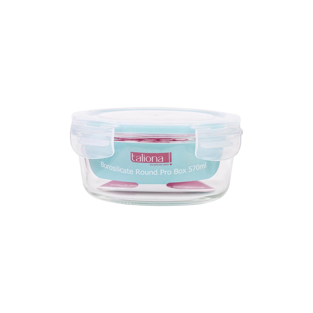 Taliona Boro Pro Borosilicate Glass Borosilicate Round Storage Box 57 cl - TL2213354 - Image 2