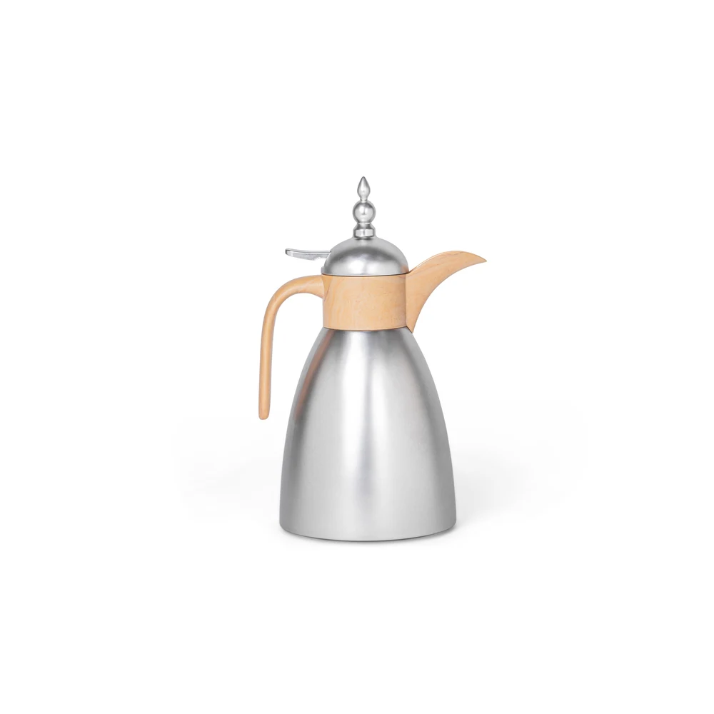 Zolten Classic Travertine 2-Piece Dishwasher-Safe Stainless Steel Vacuum-Insulated Flask Set, 0.7 L + 1 L - ZL1714701