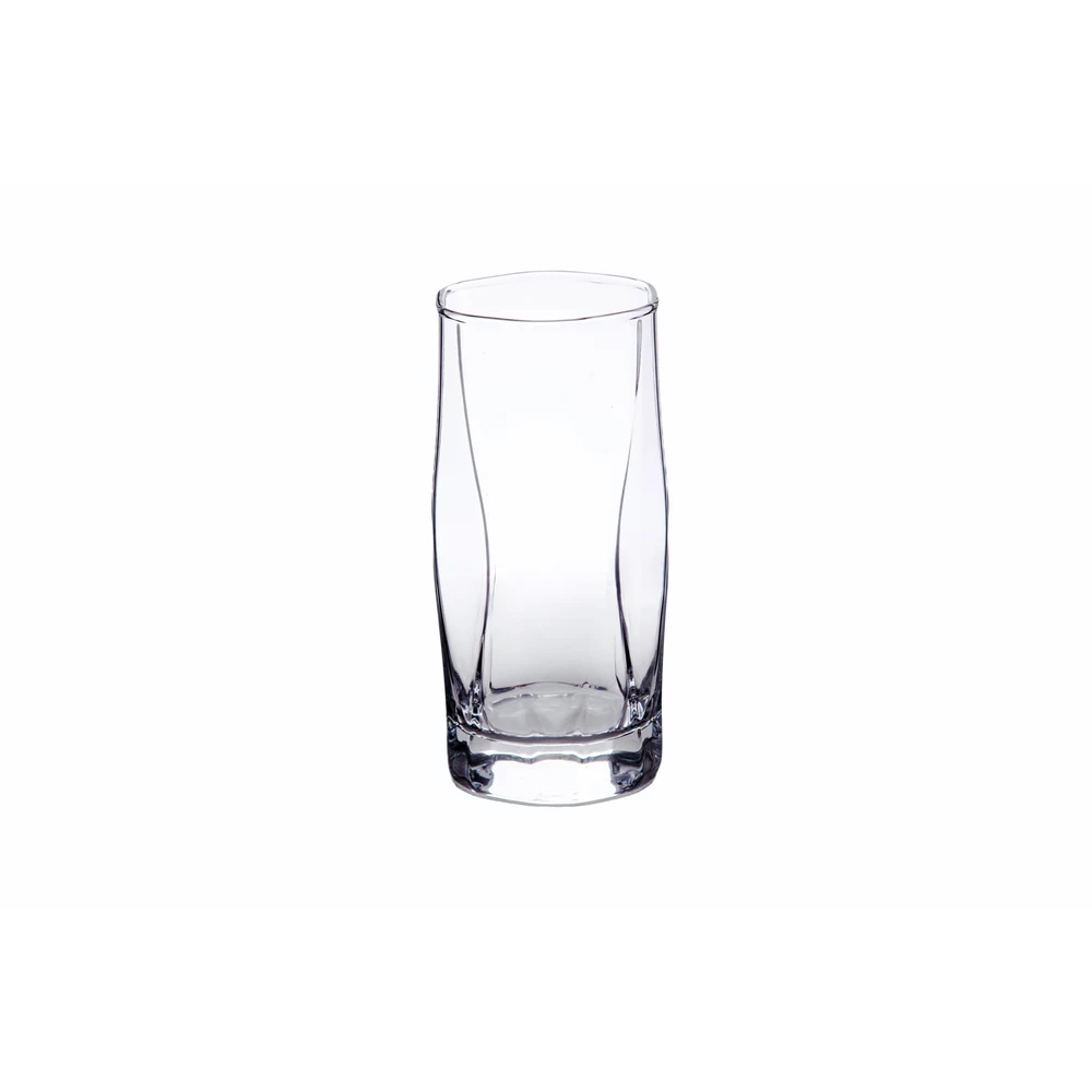 Taliona Exquisite Cube 6-Piece Clear Glass Tumbler Set 35 cl - C6911417