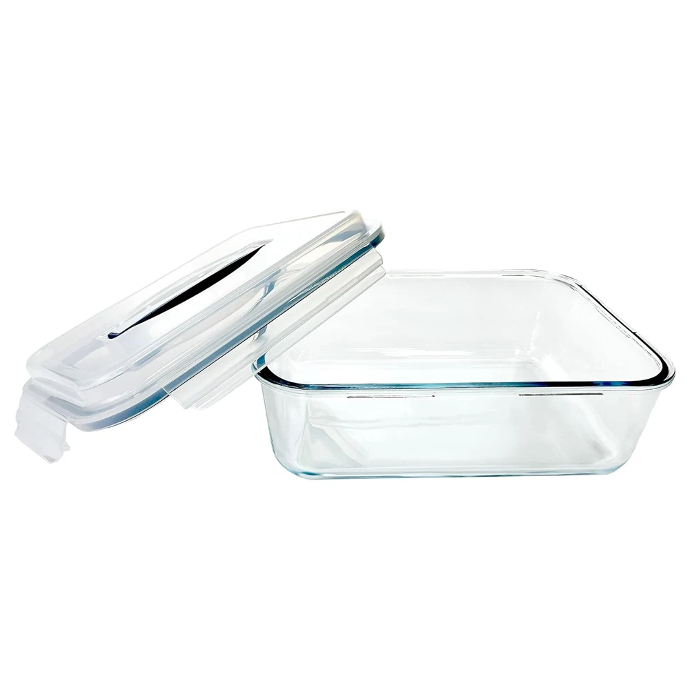 Taliona Rectangular Borosilicate Glass Bakeware with Lid 4.5 L - TL2213611 - Image 4