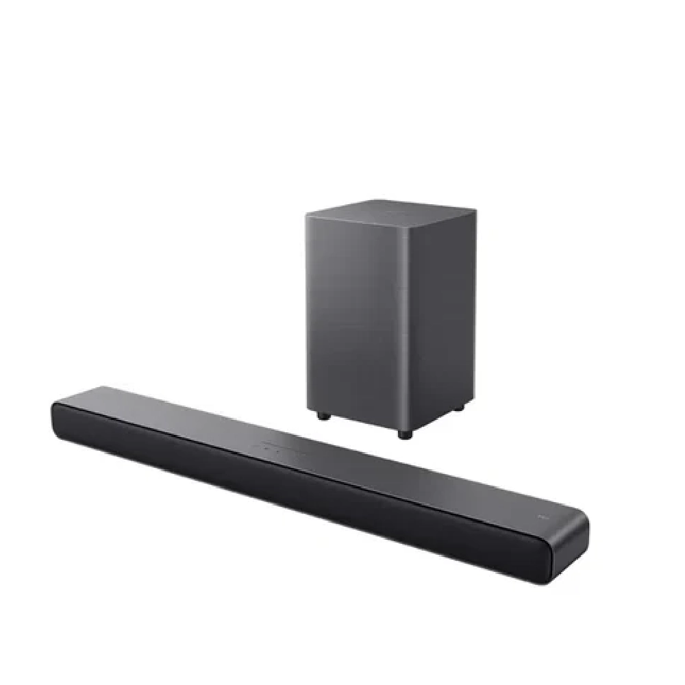 TCL 2.1 Channel Dolby Atmos Soundbar with Wireless Subwoofer, DTS Virtual X, AI Sonic-Adaptation, HDMI eARC, 220W - S55H