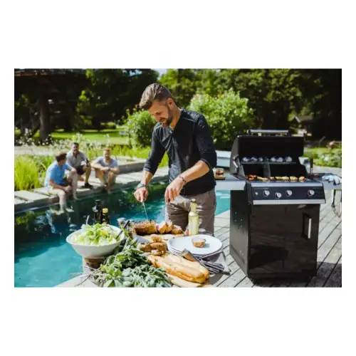 Outdoorchef Carving Set Premium, 20 cm X50CrMoV15 Carving Knife and Fork, Pakka Wood Handles, For Roasts and BBQ Meat - 14.491.42 - Image 2