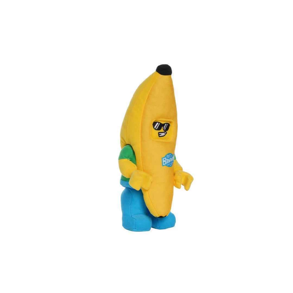 Manhattan Toys LEGO Banana Guy Large Plush Character Toy, Soft Collectible Costume Doll for Kids, Cute Room Decor, Gift for Boys & Girls, Stuffed Figure, Multicolour - 351280LL