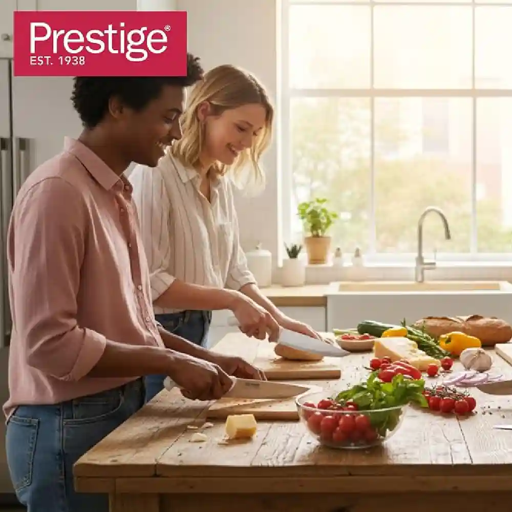 Prestige Professional 6 Inch Butcher Knife Stainless Steel Carving & Meat Slicing Knife, White - PR49341 - Image 5