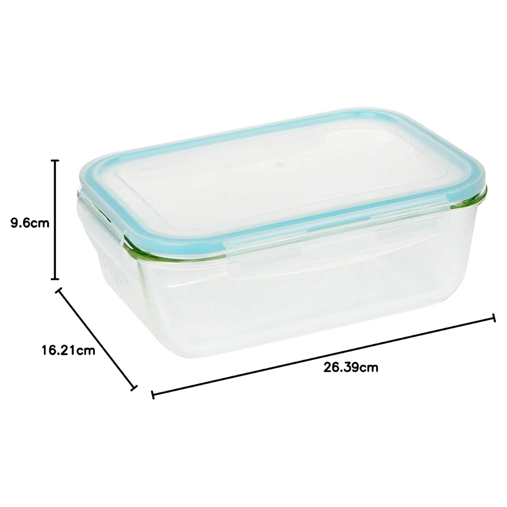 Taliona Boro Pro Borosilicate Glass Borosilicate Rectangular Storage Box 186 cl - TL2213356 - Image 6