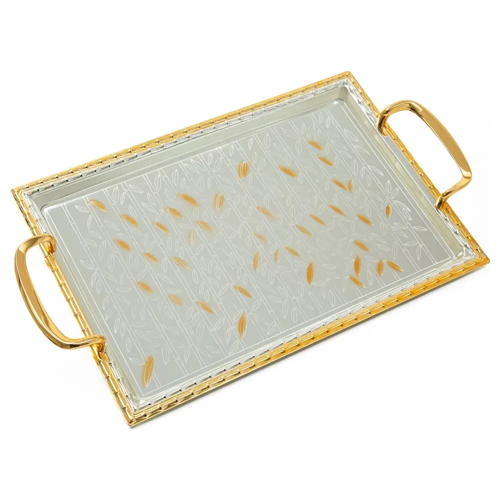 Zolten Silver Plated Rectangular Serving Tray, 42.5 cm - ZL2013962 - Image 2