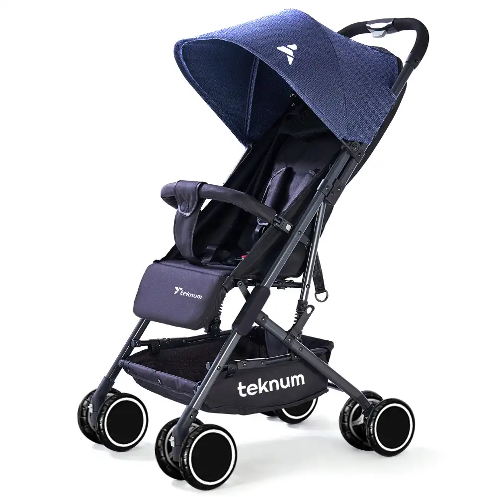 Teknum TK_YLS_BU Yoga Lite Stroller, Blue - Image 5