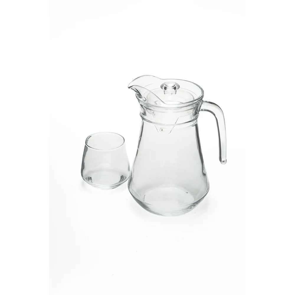 Taliona Lilly 7-Piece Clear Glass Water Set - C6913886 - Image 2