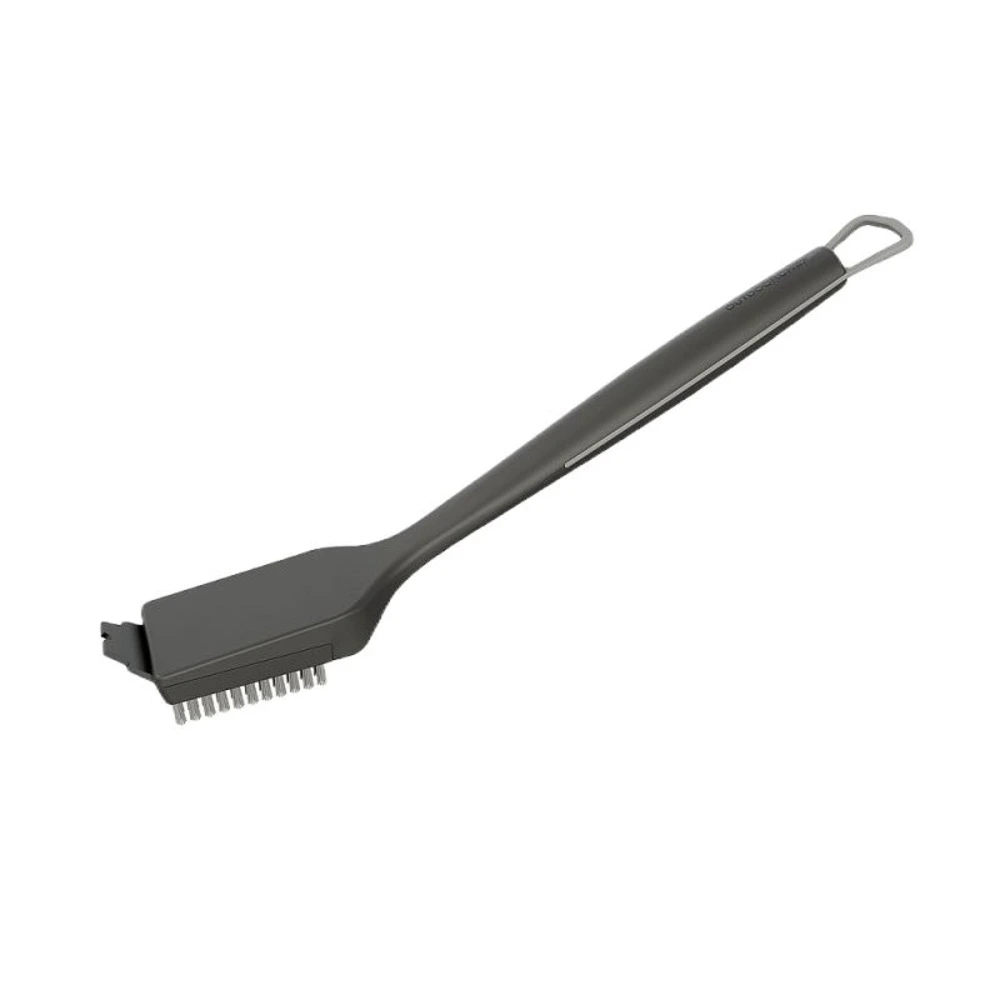 Outdoorchef Large Grill Brush, Nylon Bristle BBQ Cleaning Brush with Scraper, Replaceable Head, No Metal Residue - 14.421.37