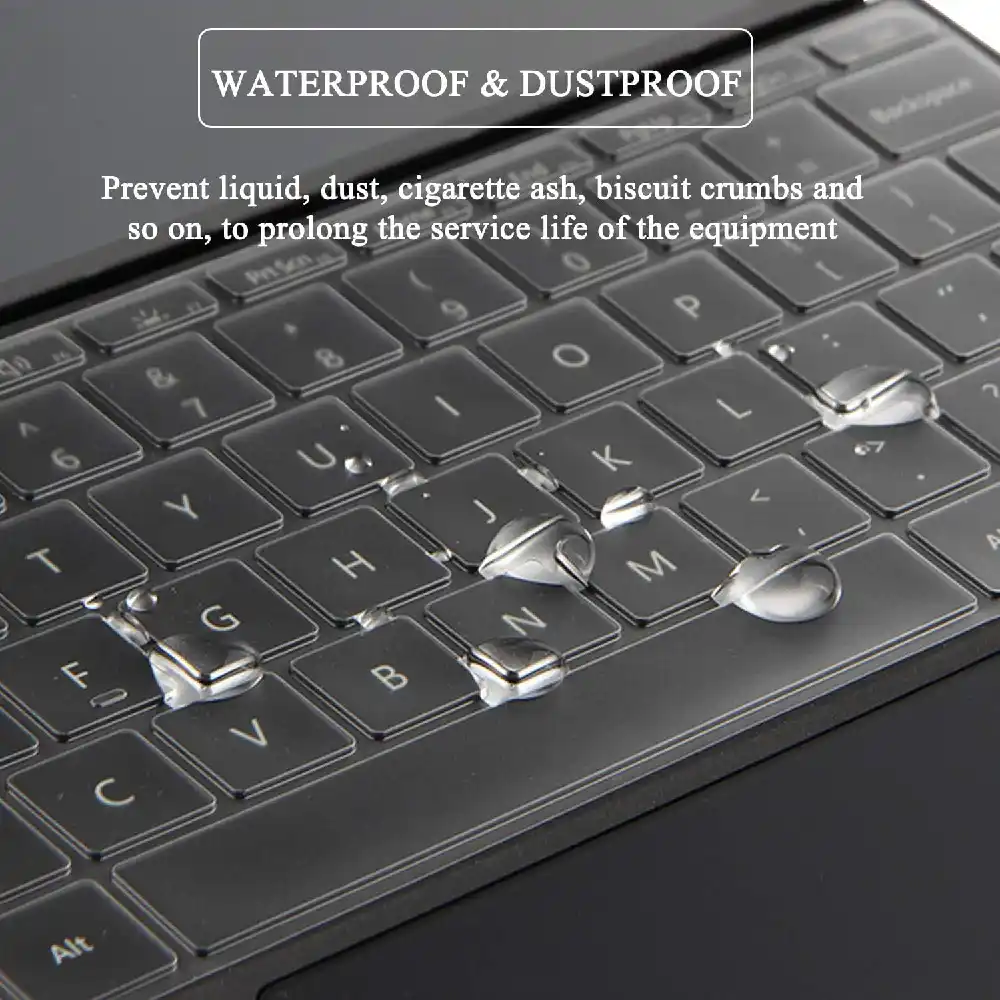 eWINNER Ultra Thin Transparent Keyboard Cover Skin Protector for 10 Inch Microsoft Surface Go 3/2/1 (2021-2018 Release), Clear, US Keyboard Layout - Image 4