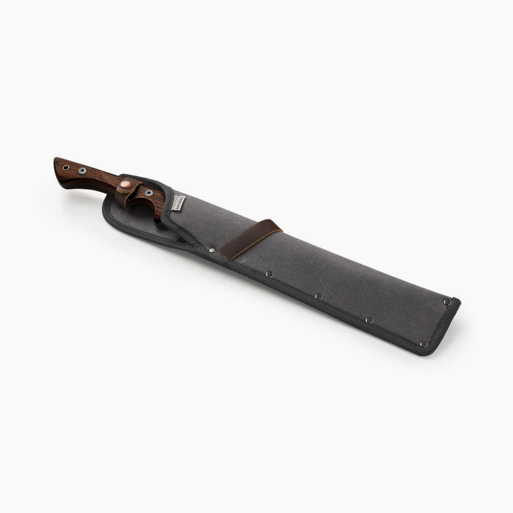 Barebones Japanese Nata Axe, 12 Inch 4CR13 Stainless Steel Blade, Full Tang, Hardwood Handle, Brush Clearing, Kindling and Woodwork Tool - HMS-2116 - Image 3
