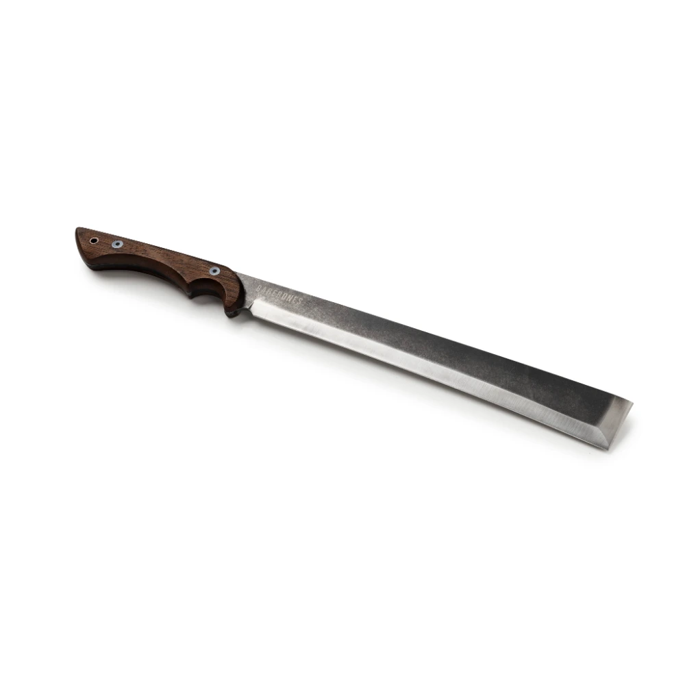 Barebones Japanese Nata Axe, 12 Inch 4CR13 Stainless Steel Blade, Full Tang, Hardwood Handle, Brush Clearing, Kindling and Woodwork Tool - HMS-2116