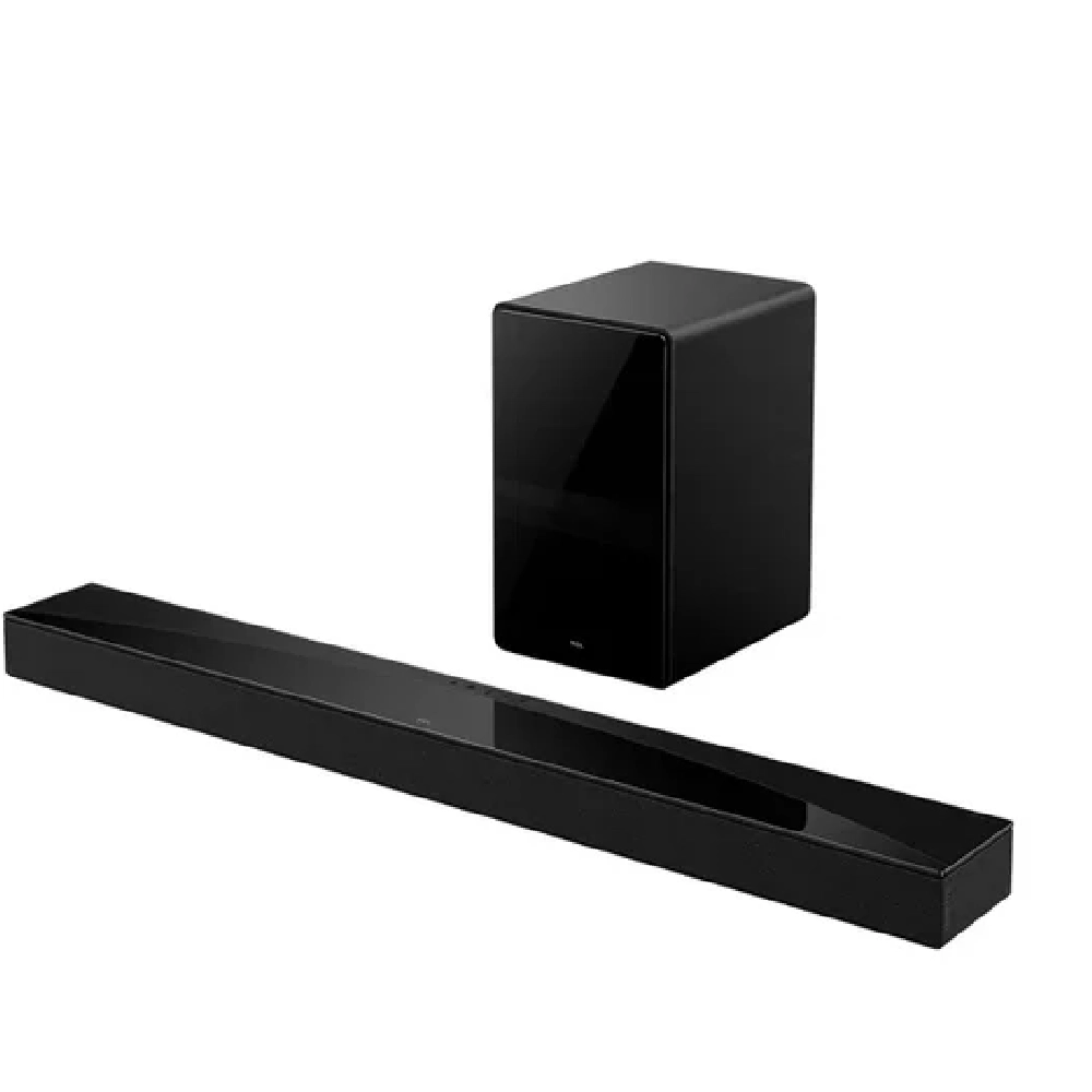 TCL Q75H 5.1.2 Channel Home Theater Soundbar with Dolby Atmos, DTS X, RAY DANZ Technology, Wireless Subwoofer & Rear Speakers, 620W - Q75H