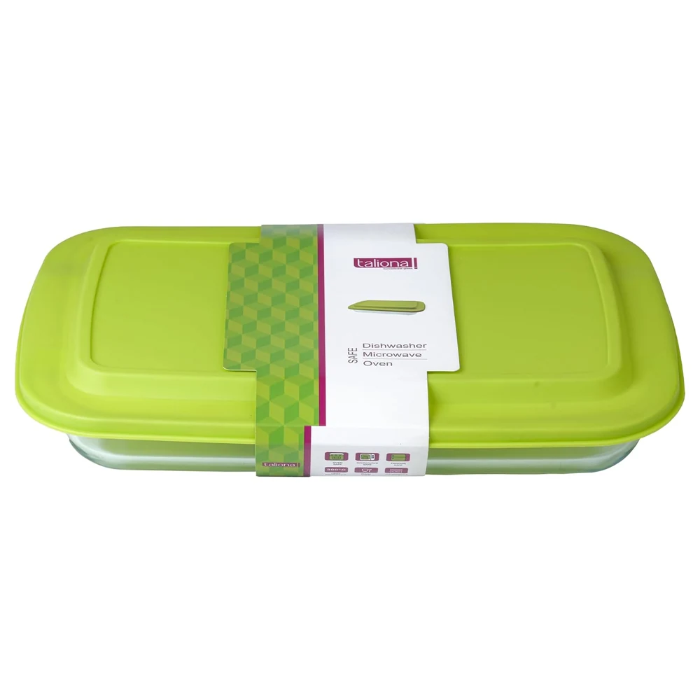 Taliona Rectangular Borosilicate Glass Bakeware with Lid 2.2 L - TL2213620 - Image 7