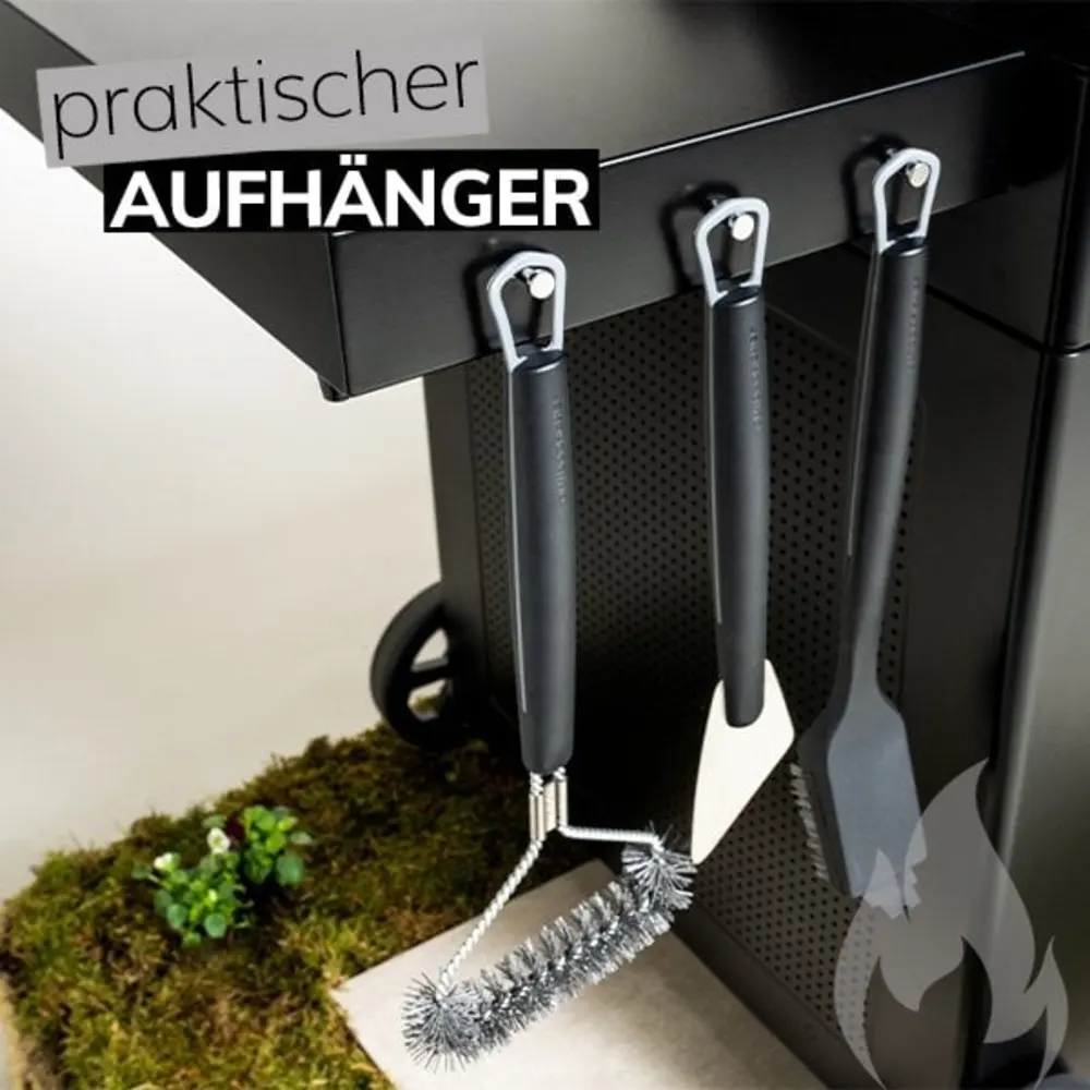 Outdoorchef Funnel Scraper, Flexible Stainless Steel Blade for Funnel Grill Cleaning, Replaceable Blade, Hanging Loop - 14.421.36 - Image 4