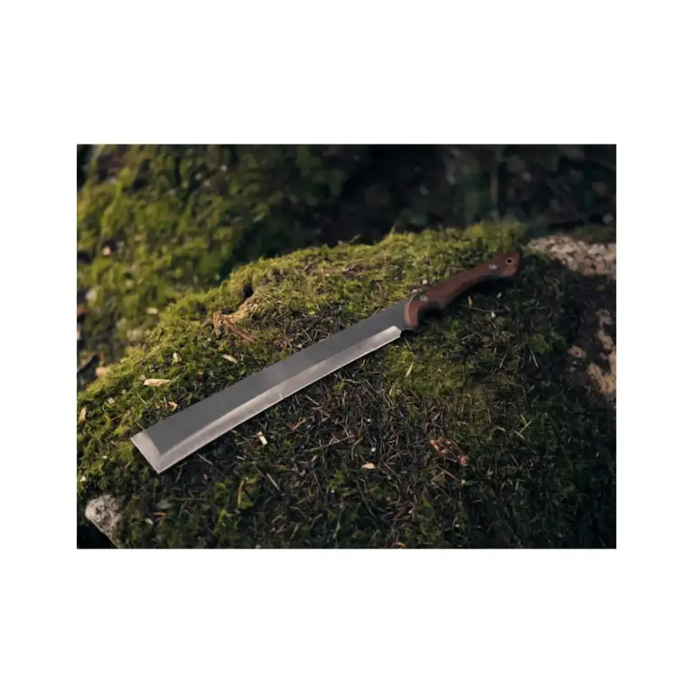 Barebones Japanese Nata Axe, 12 Inch 4CR13 Stainless Steel Blade, Full Tang, Hardwood Handle, Brush Clearing, Kindling and Woodwork Tool - HMS-2116 - Image 5