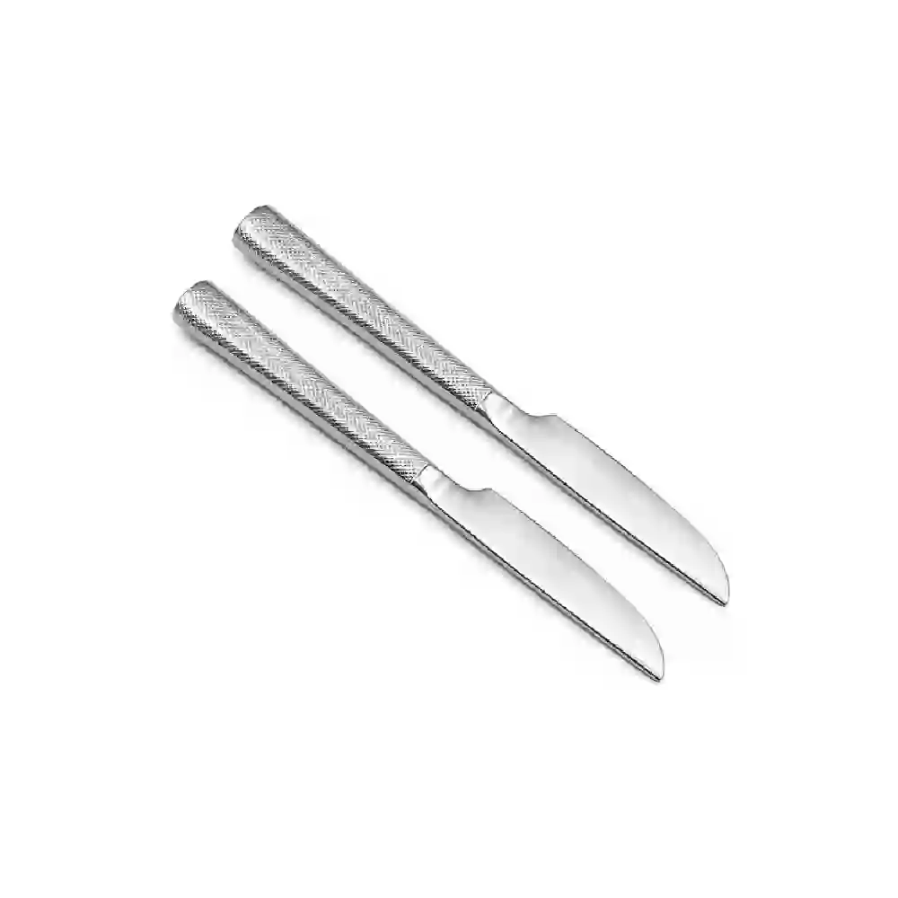 Zolten Echo Dishwasher-Safe Stainless Steel Fruit Knife Set 2-Piece - ZL0714533 - Image 2