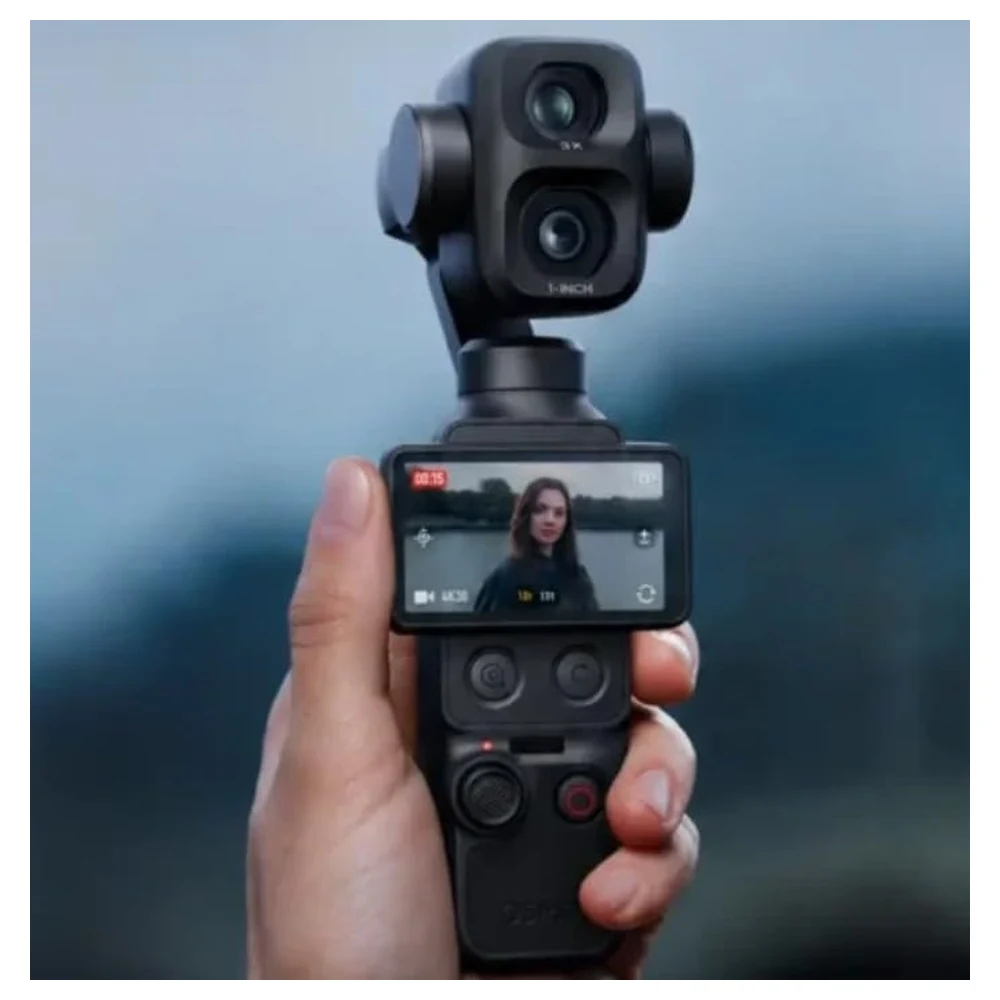 DJI Osmo Pocket 4P Vlog Combo Dual-Lens 4K Pocket Gimbal Camera with 1-Inch Sensor, 60mm F1.8 Med-Tele Lens, 3-Axis Stabilization and 103GB Storage, Black - Image 4