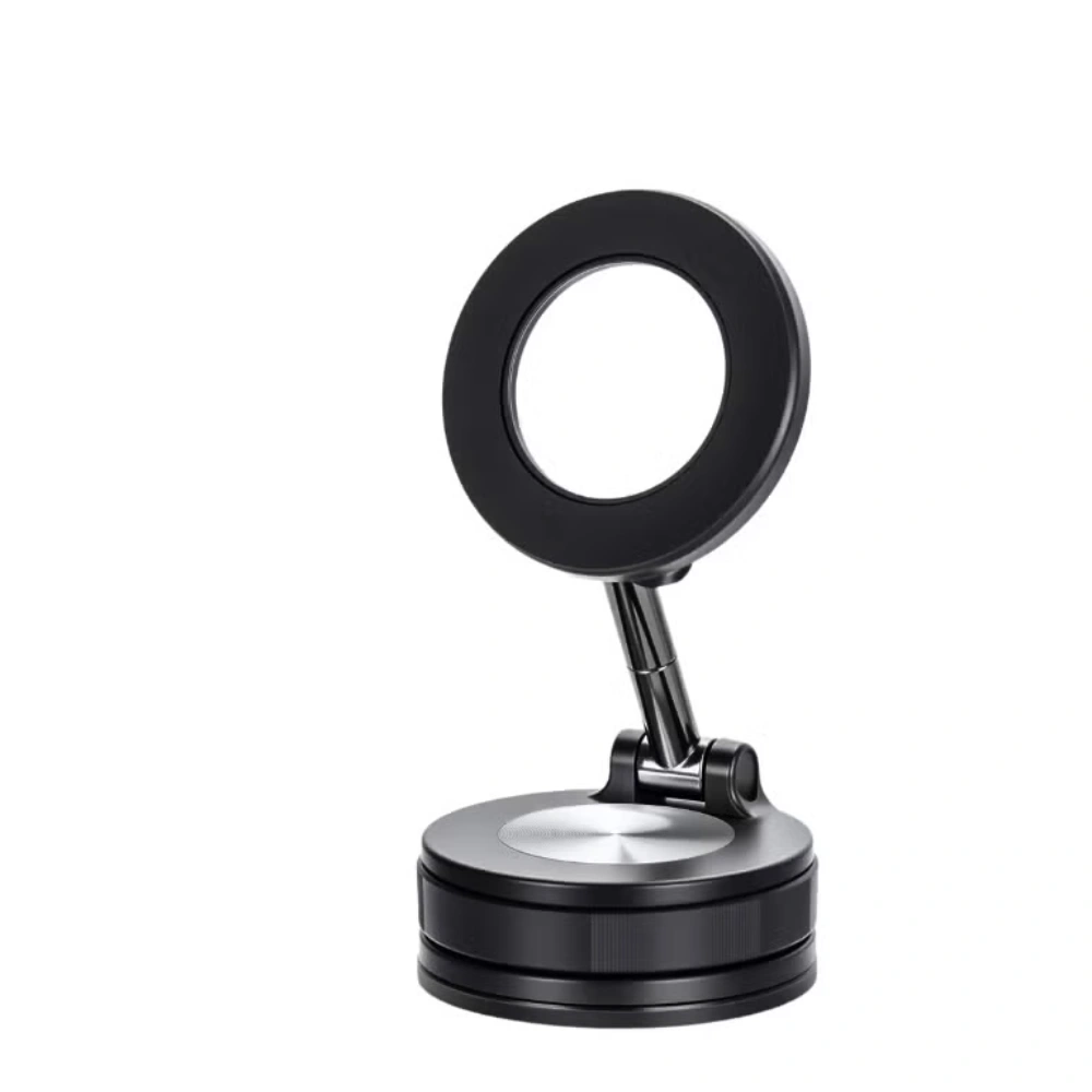 MYX Pro Magmount Strong Magnetic Car Phone Mount, N52 Magnet, Aviation Alloy, Quick-Folding Design, Black - MAGMOUNT CM525B