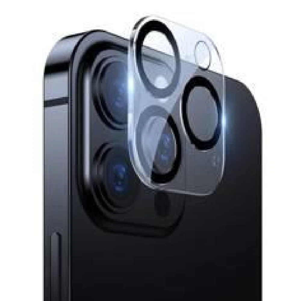 Baseus Full Frame Lens Film for iPhone 13 Pro and iPhone 13 Pro Max with HD Clarity, Diamond Hardness, and Drop Resistance (Clear) - BA.SGQP010101.NC