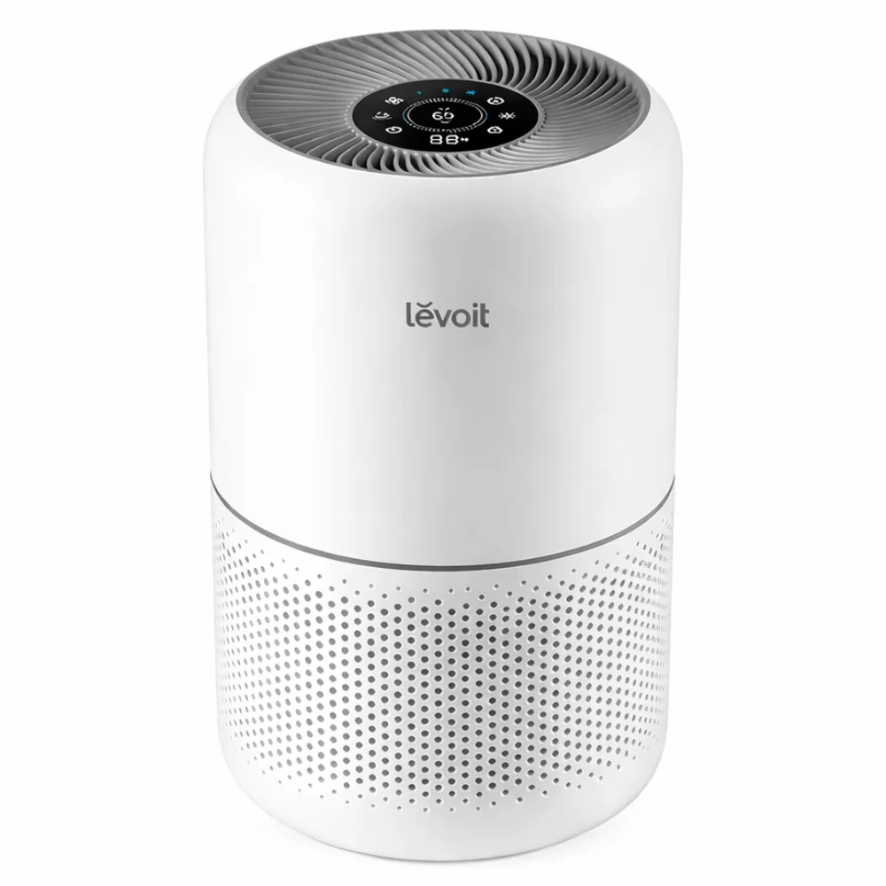 Levoit Core 300S Smart WiFi Air Purifier for Home, H13 HEPA Filter for Allergies, Smoke, Dust, Pet Dander, PM2.5 Monitor, Alexa & App Control, Covers 538 Sq. Ft, White