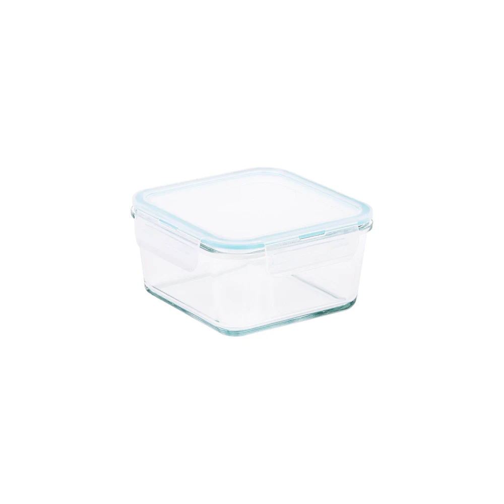 Taliona Boro Pro Borosilicate Glass Borosilicate Square Storage Box 95 cl - TL2213352