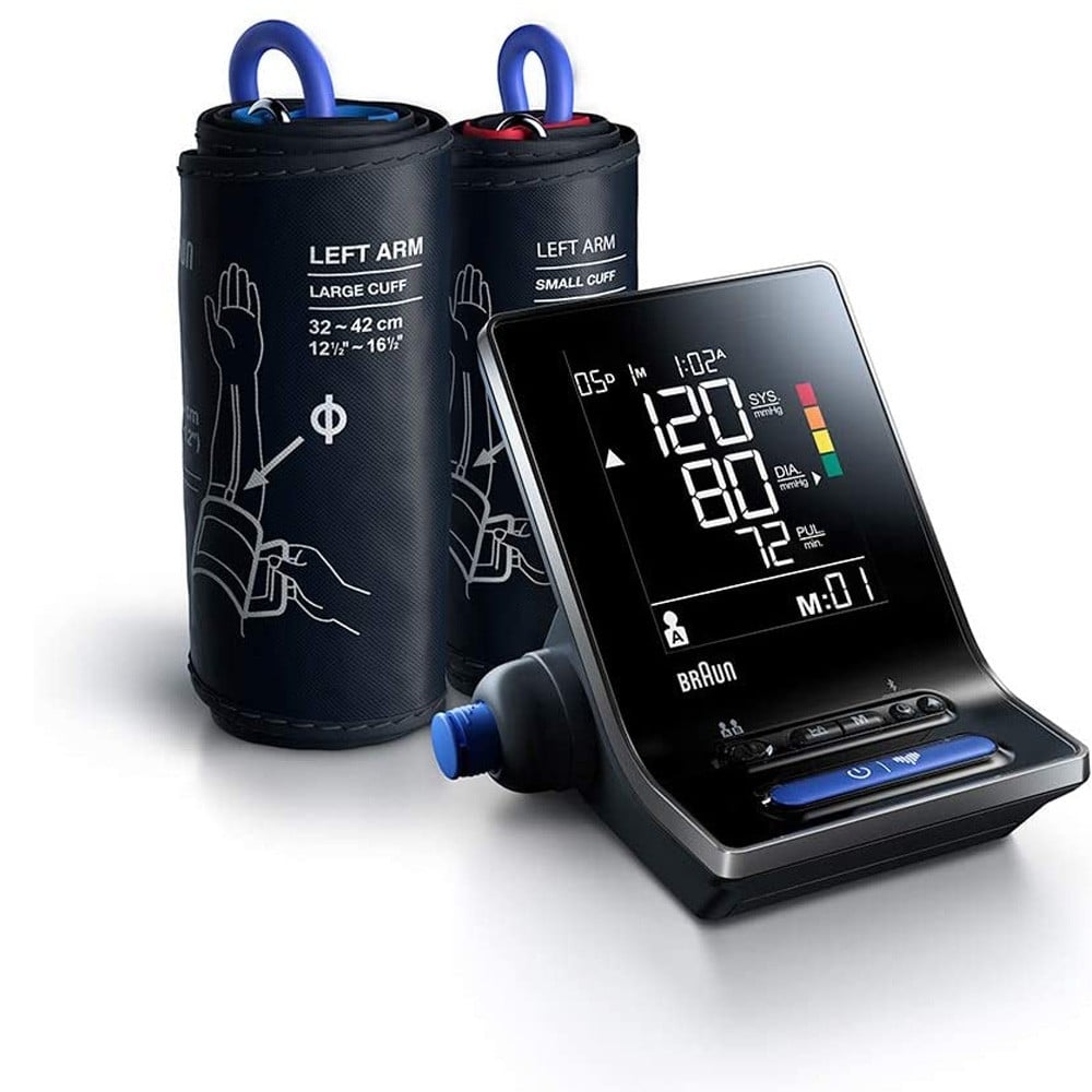 Braun Exact Fit 5 Connect Upper Arm Bp Monitor | Accurate Fit An Automatic Overarm Blood Pressure Monitor BUA 6350