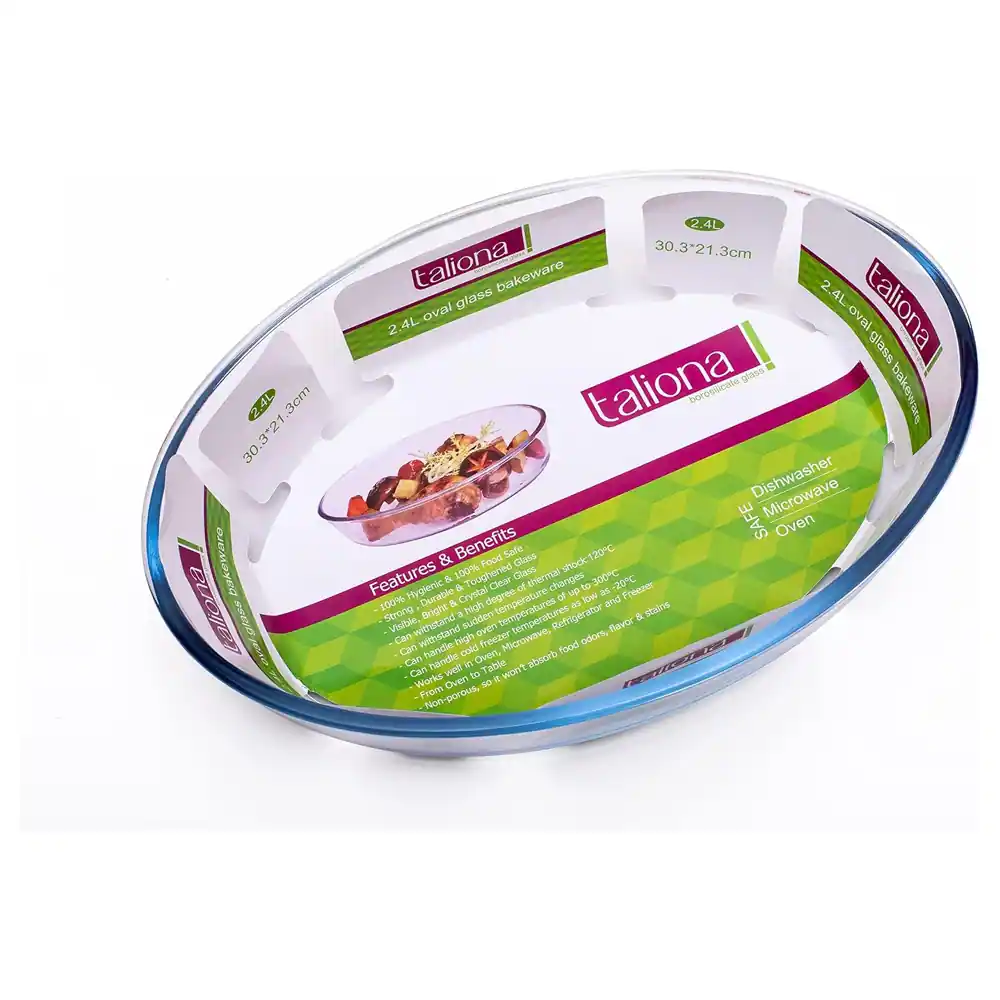 Taliona Oval Borosilicate Glass Bakeware 2.4 L - TL2213513
