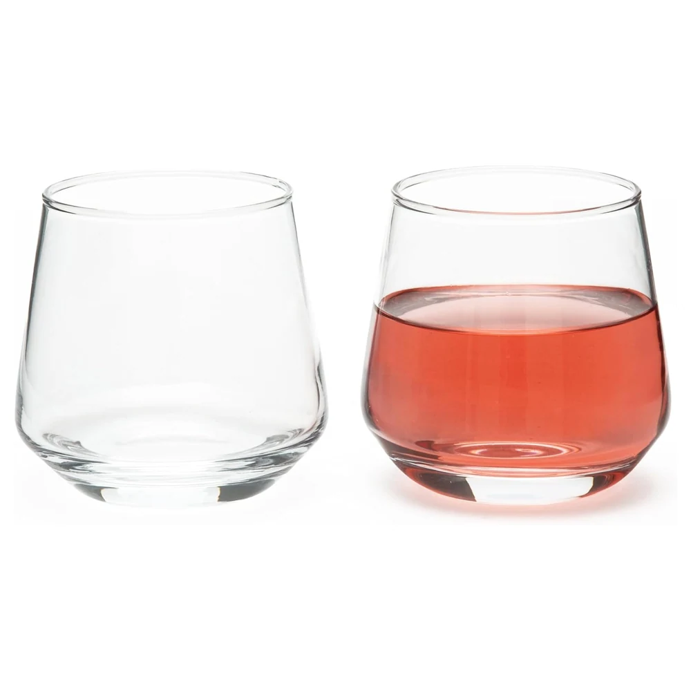 Taliona Lilly 6-Piece Clear Glass Old Fashioned Tumbler Set 30 cl - C6913870