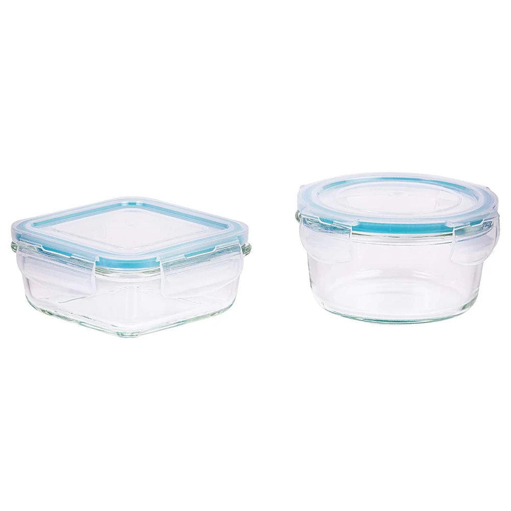Taliona Boro Pro Borosilicate Glass Borosilicate Rectangular Storage Box 5-Piece Set - TL2213374 - Image 8