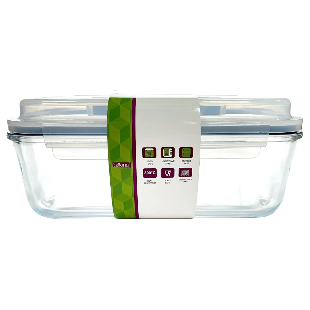 Taliona Rectangular Borosilicate Glass Bakeware with Lid 4.5 L - TL2213611 - Image 7