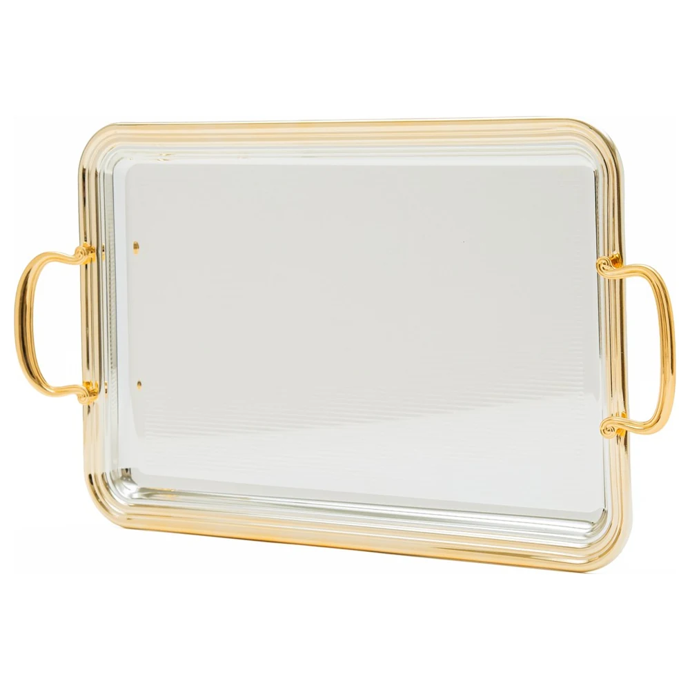 Zolten Silver Plated Rectangular Serving Tray, 42 cm - ZL2013968 - Image 3