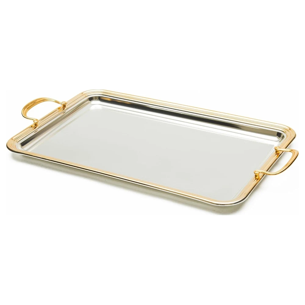 Zolten Silver Plated Rectangular Serving Tray, 34.5 cm - ZL2013917 - Image 5
