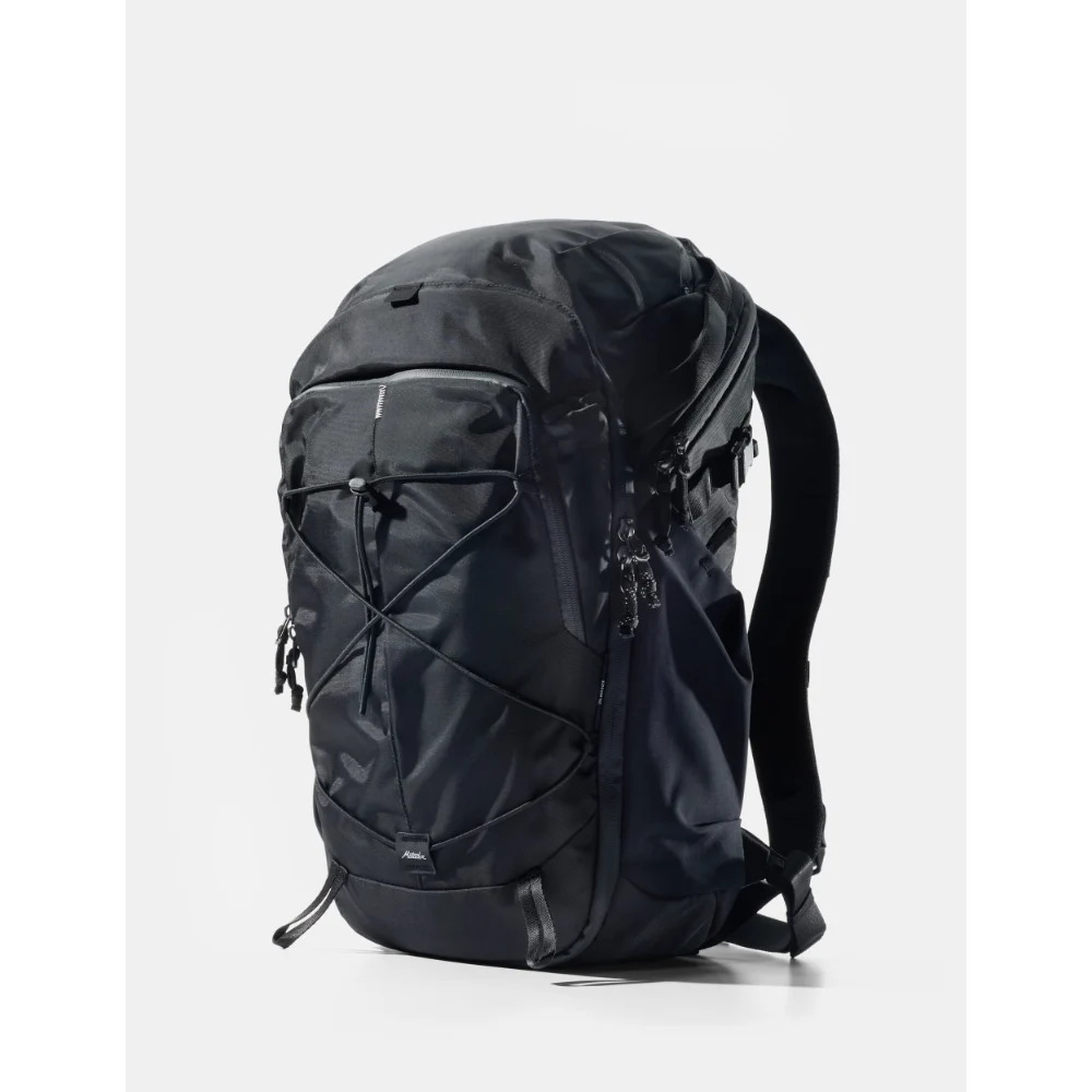 Matador 24L Adventure Pack, Everyday Backpack for Hiking, Office and Travel, Durable Weather Resistant Daypack, Black - MATGAP24001BK