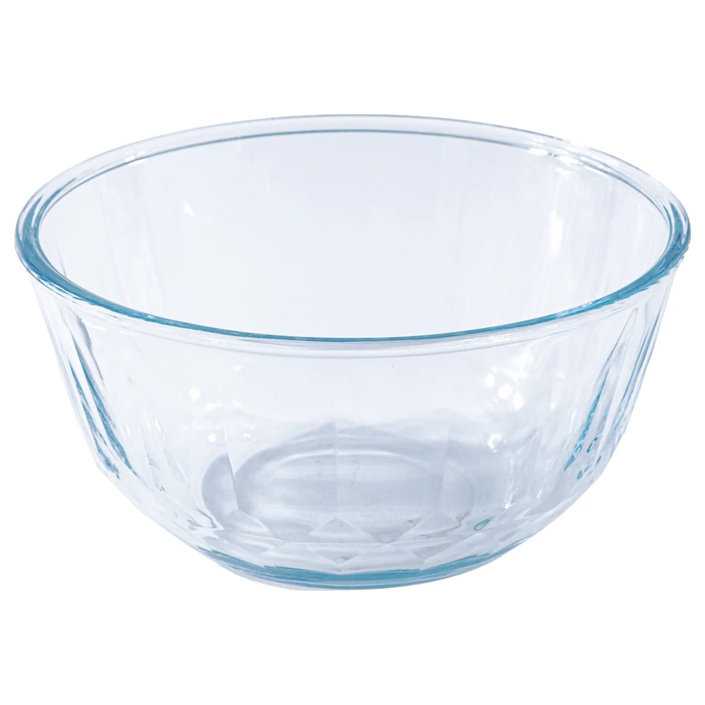 Taliona Diamond Round Borosilicate Glass Mixing Bowl 2 L - TL2214426