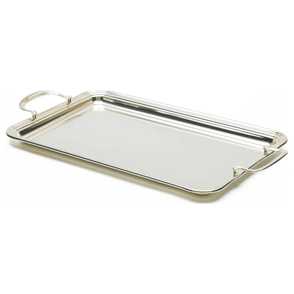 Zolten Silver Plated Rectangular Serving Tray, 34.5 cm - ZL2013918 - Image 3