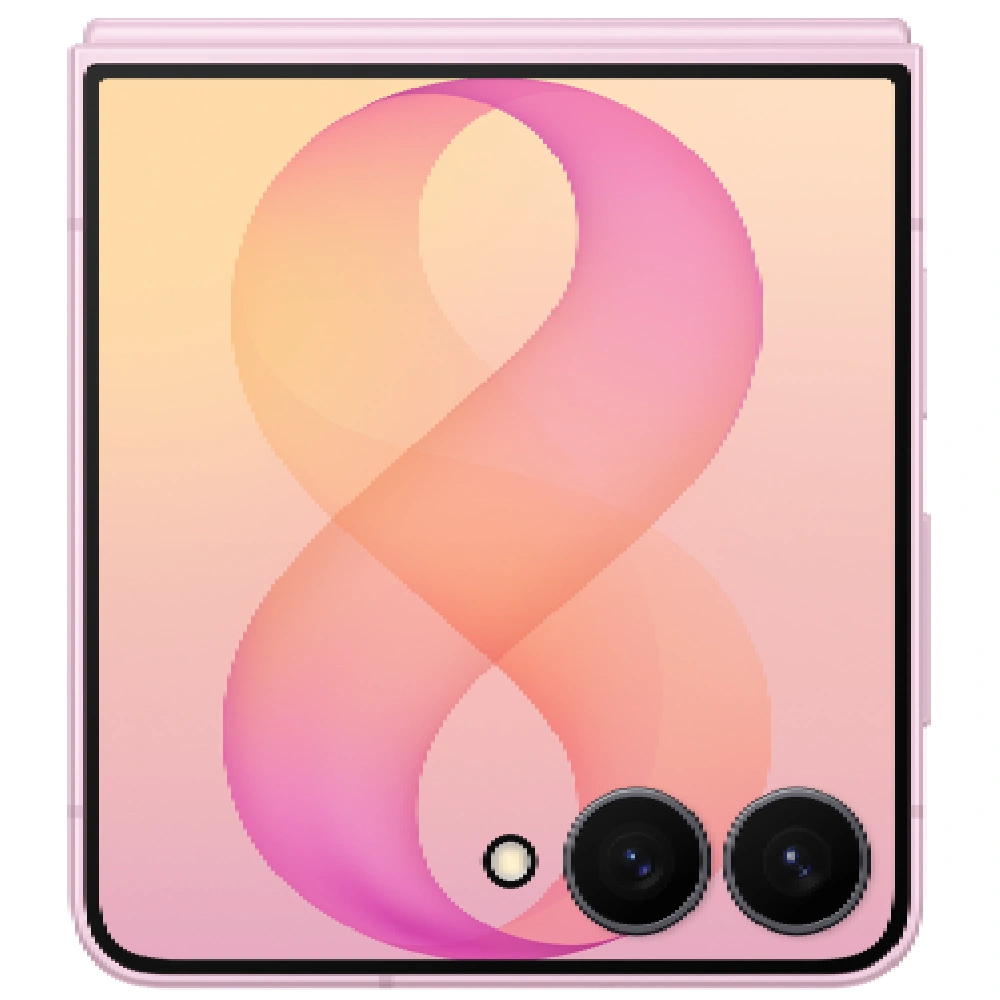Samsung Galaxy Z Flip8 5G Dual SIM Smartphone 12GB RAM 256GB, 6.9-Inch Dynamic AMOLED 2X 120Hz Display, 50MP Dual Camera, 4300mAh, Pink - Middle East Version - Image 7