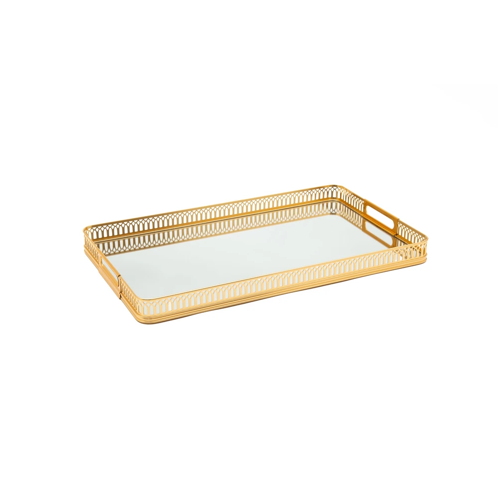 Zolten Silver Plated Rectangular Serving Tray, 49.5 cm - ZL2013866 - Image 4