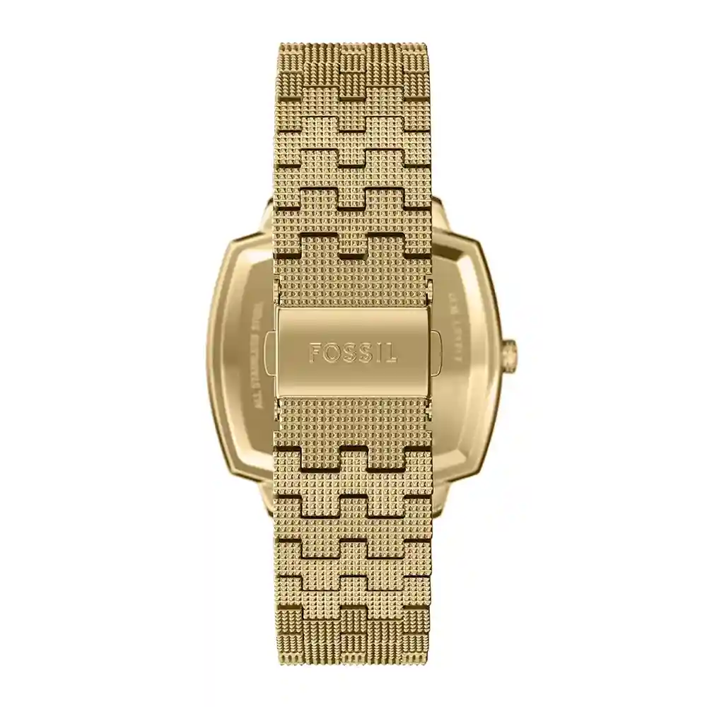 Fossil Unisex Nick Jonas x Fossil Machine Luxe Malachite Three-Hand Gold-Tone Stainless Steel Watch - LE1217 - Image 2