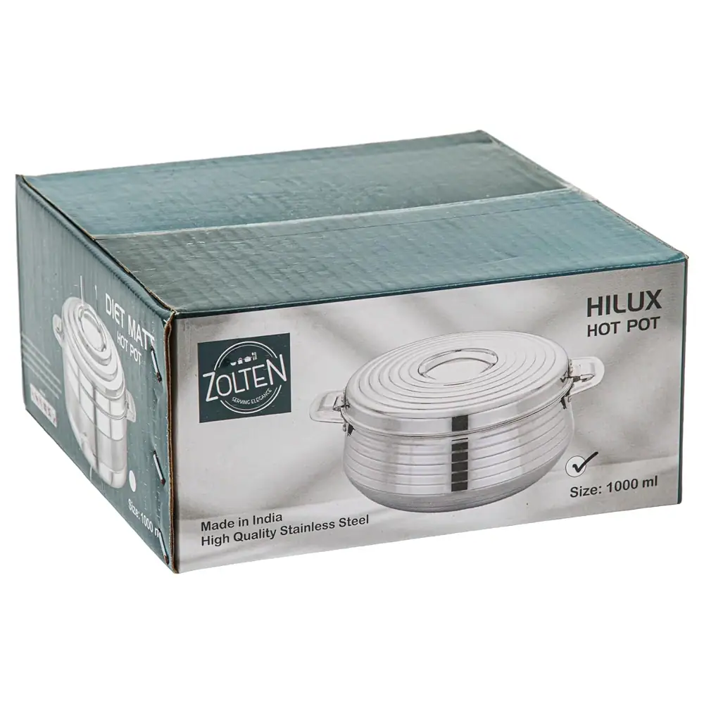Zolten Hilux Dishwasher-Safe Stainless Steel Hotpot 1 L - ZL0813904 - Image 3