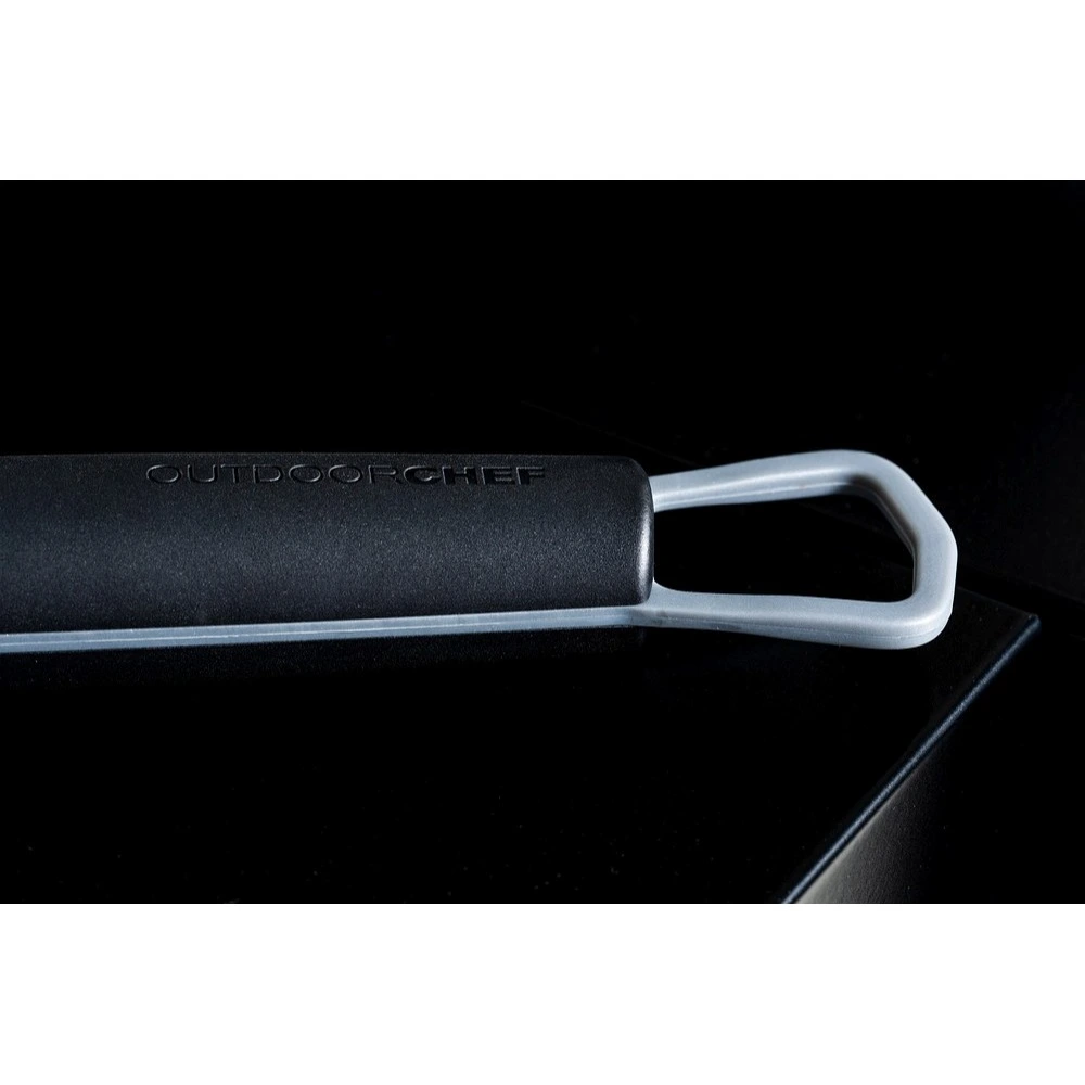 Outdoorchef Plancha Cleaning Set, Stainless Steel Scraper and Sponge, For Enamelled and Stainless Planchas, Replaceable Parts - 14.421.38 - Image 7