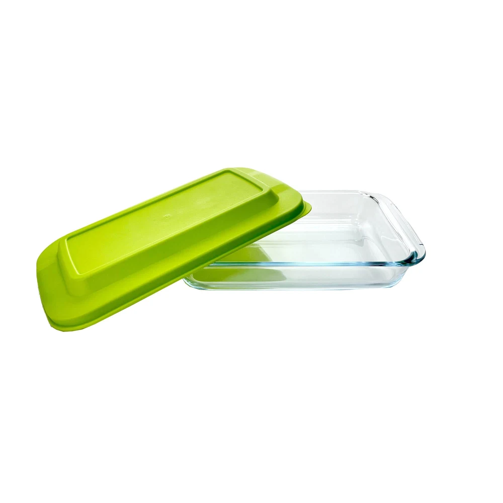Taliona Rectangular Borosilicate Glass Bakeware Glass with Lid 1 L - TL2213618 - Image 7